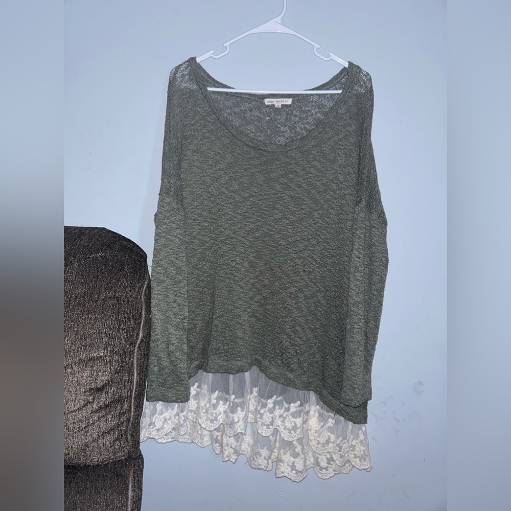 Indigo Thread Co knit long sleeve